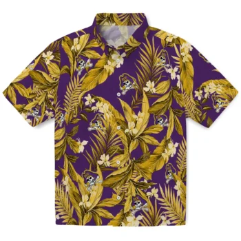 east carolina pirates palm leaves purple hawaiian shirts best selling