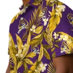 East Carolina Pirates Hawaiian Shirt – Palm Leaves