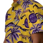 East Carolina Pirates Hawaiian Shirt – Palm Sunset
