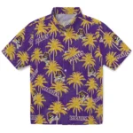 East Carolina Pirates Hawaiian Shirt – Palm Tree Motif