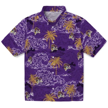 east carolina pirates wave palm purple hawaiian shirts best selling