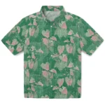 Eastern Michigan Eagles Hawaiian Shirt – Anthurium Overlay