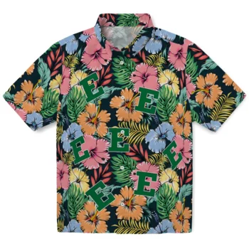 eastern michigan eagles brilliant hibiscus garden hawaiian shirts best selling