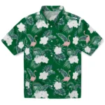 Eastern Michigan Eagles Hawaiian Shirt – Flamingo and Hibiscus