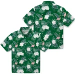 Eastern Michigan Eagles Hawaiian Shirt – Flamingo and Hibiscus