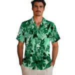 Eastern Michigan Eagles Hawaiian Shirt – Hibiscus Arrangement
