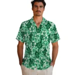 Eastern Michigan Eagles Hawaiian Shirt – Hibiscus Blooms