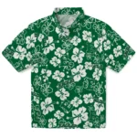Eastern Michigan Eagles Hawaiian Shirt – Hibiscus Flower Design
