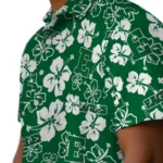 Eastern Michigan Eagles Hawaiian Shirt – Hibiscus Flower Design