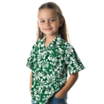 Eastern Michigan Eagles Hawaiian Shirt – Hibiscus Motif