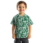 Eastern Michigan Eagles Hawaiian Shirt – Hibiscus Motif