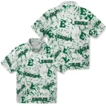 Eastern Michigan Eagles Hawaiian Shirt – Hibiscus Overlay