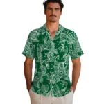 Eastern Michigan Eagles Hawaiian Shirt – Leaf Outline