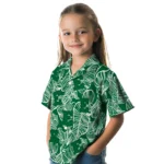 Eastern Michigan Eagles Hawaiian Shirt – Leaf Outline
