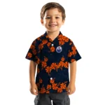 Edmonton Oilers Hawaiian Shirt – 50th State Flower