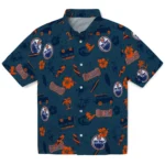 Edmonton Oilers Hawaiian Shirt – Beach Vibe