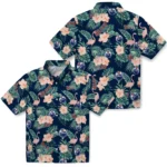 Edmonton Oilers Hawaiian Shirt – Flamingo and Hibiscus