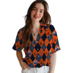 Edmonton Oilers Hawaiian Shirt – Golfing Plaid