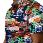 Edmonton Oilers Hawaiian Shirt – Hawaii Island