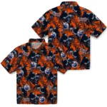 Edmonton Oilers Hawaiian Shirt – Hibiscus Exotic