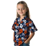 Edmonton Oilers Hawaiian Shirt – Hibiscus Flower Design