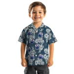 Edmonton Oilers Hawaiian Shirt – Hibiscus Flowers