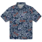 Edmonton Oilers Hawaiian Shirt – Hibiscus Oasis