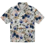 Edmonton Oilers Hawaiian Shirt – Hibiscus Seaside