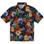 Edmonton Oilers Hawaiian Shirt – Hibiscus Tiki Jungle