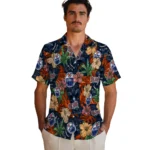 Edmonton Oilers Hawaiian Shirt – Hibiscus Tiki Jungle
