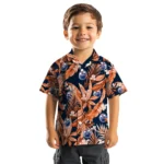 Edmonton Oilers Hawaiian Shirt – Palm Leaves