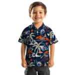 Edmonton Oilers Hawaiian Shirt – Palm Tree Island