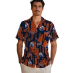 Edmonton Oilers Hawaiian Shirt – Turtle Lines