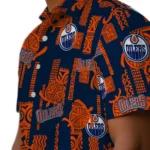 Edmonton Oilers Hawaiian Shirt – Turtle Lines