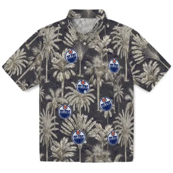 edmonton oilers palm shadows blue hawaiian shirts best selling