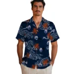 Edmonton Oilers Hawaiian Shirt – Wave Palm