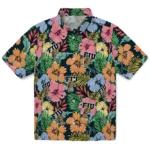 FIU Panthers Hawaiian Shirt – Brilliant Hibiscus Garden