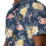 FIU Panthers Hawaiian Shirt – Flamingo Hibiscus