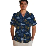 FIU Panthers Hawaiian Shirt – Palm And Clouds