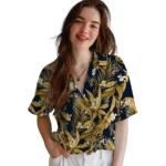 FIU Panthers Hawaiian Shirt – Palm Leaves