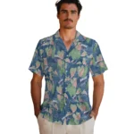 Florida Atlantic Owls Hawaiian Shirt – Anthurium Overlay