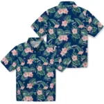 Florida Atlantic Owls Hawaiian Shirt – Flamingo and Hibiscus