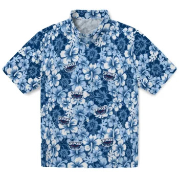 florida atlantic owls hibiscus blooms blue hawaiian shirts best selling