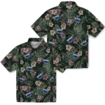 Florida Atlantic Owls Hawaiian Shirt – Hibiscus Leaves Pattern