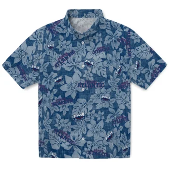 florida atlantic owls hibiscus oasis blue hawaiian shirts best selling