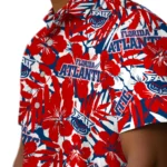 Florida Atlantic Owls Hawaiian Shirt – Hibiscus Overlay