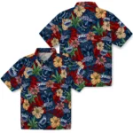 Florida Atlantic Owls Hawaiian Shirt – Hibiscus Tiki Jungle