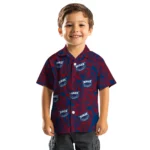 Florida Atlantic Owls Hawaiian Shirt – Leaf Outline