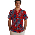 Florida Atlantic Owls Hawaiian Shirt – Palm Sunset