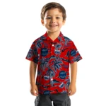 Florida Atlantic Owls Hawaiian Shirt – Palm Sunset